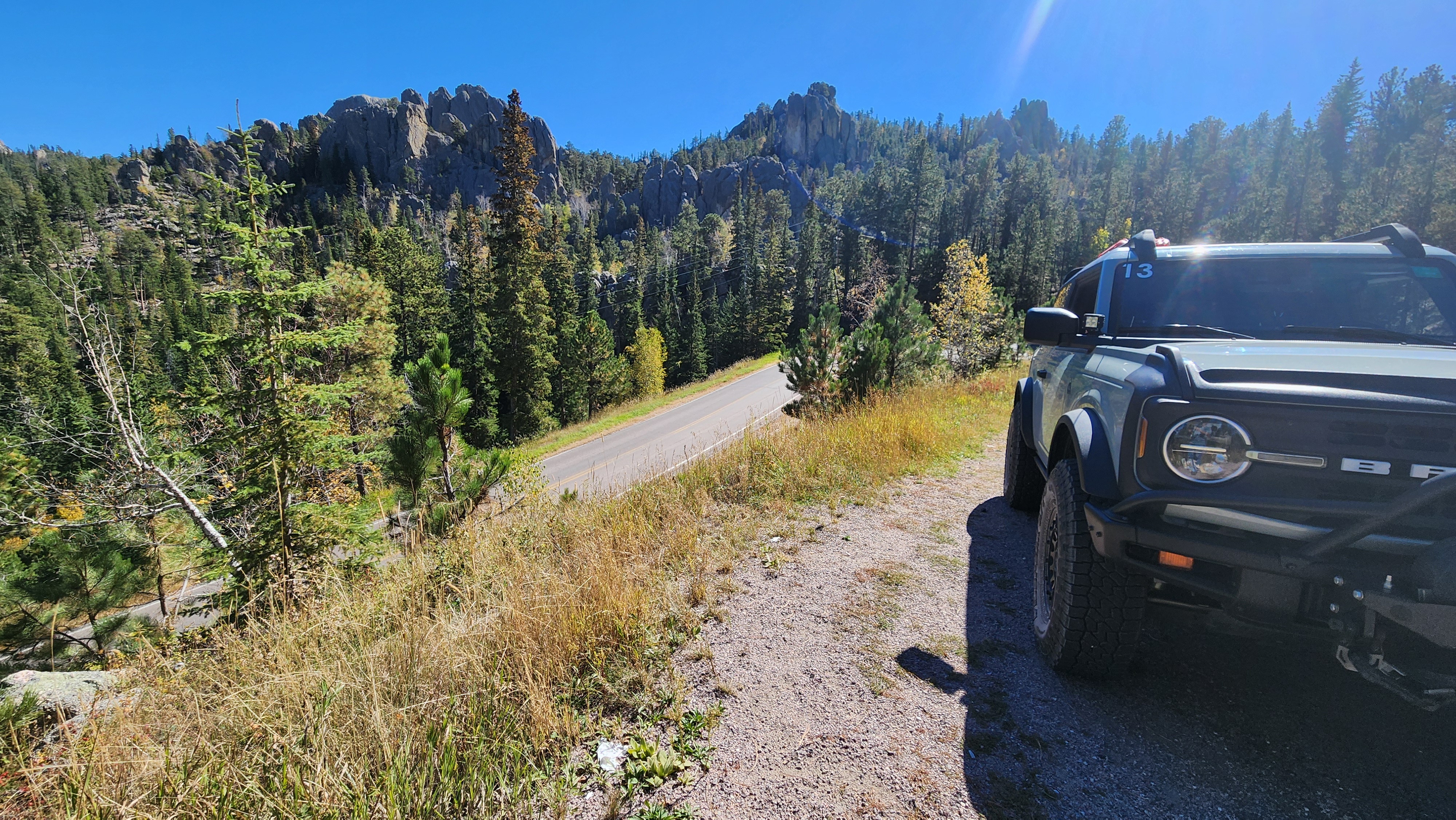 Rolling out at the Sturgis Bronco Rally, South Dakota - Bronco Nation