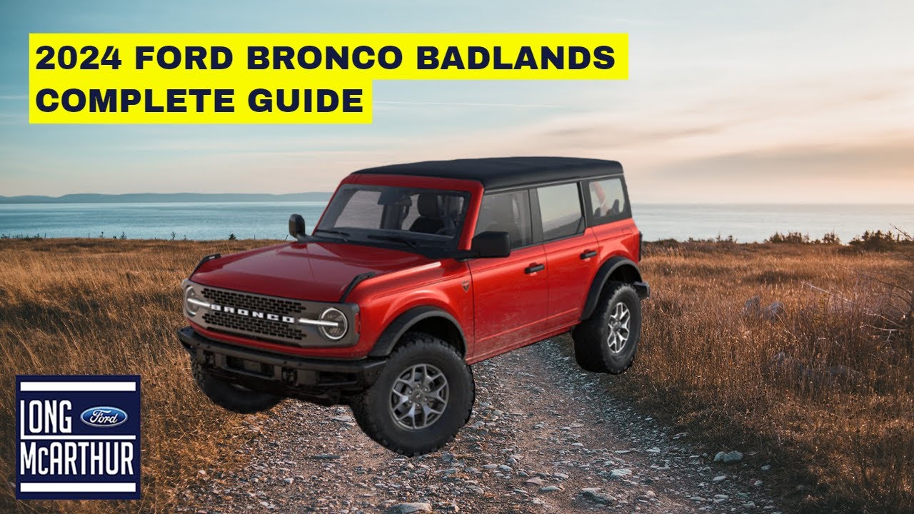 2024 FORD BRONCO BADLANDS Bronco Nation