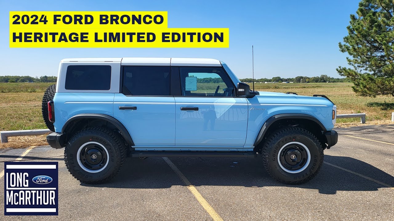 2023 FORD BRONCO HERITAGE LIMITED EDITION WALK AROUND Bronco Nation