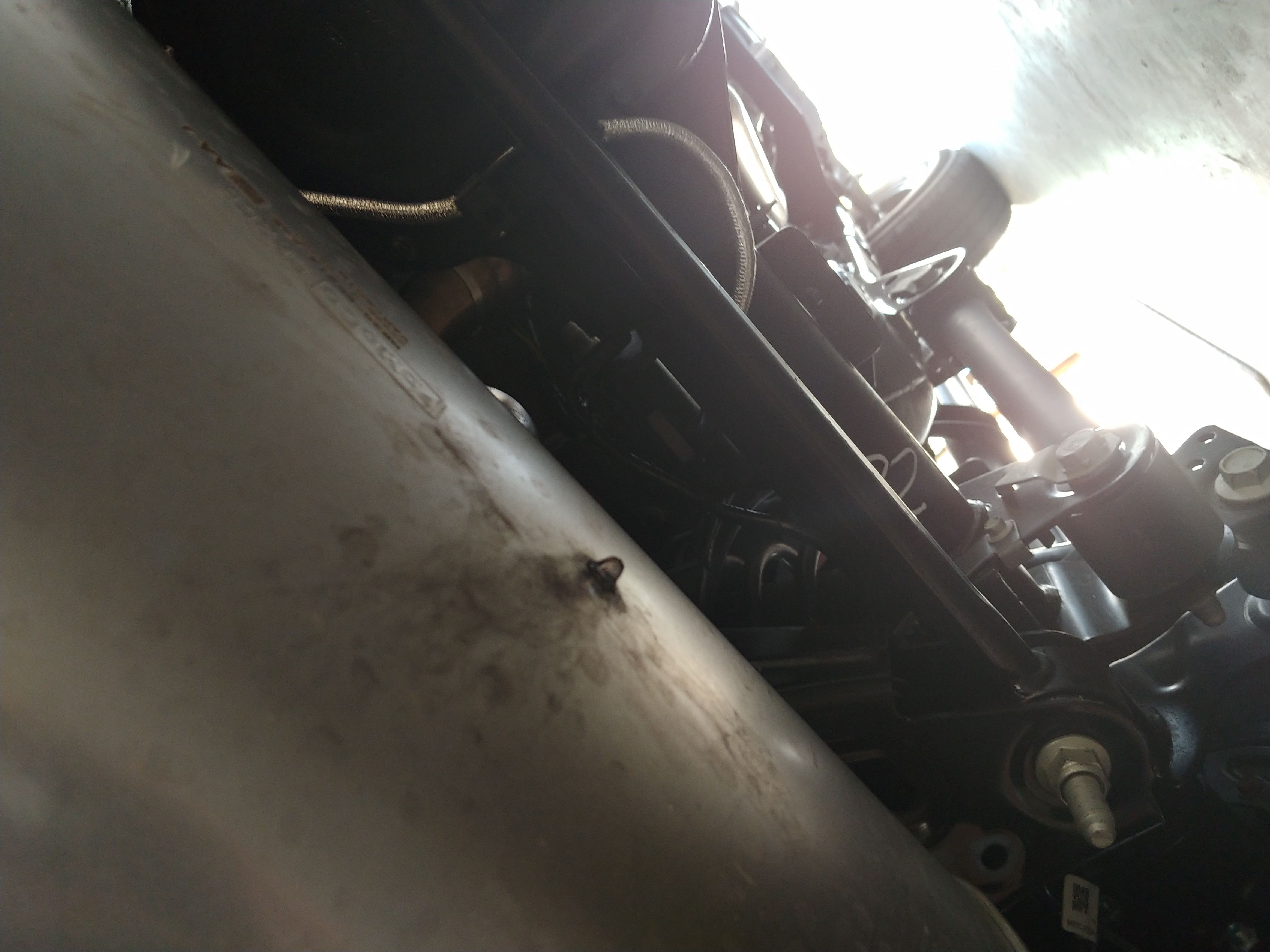 Exhaust System Leaking from Pin Hole Bronco Nation