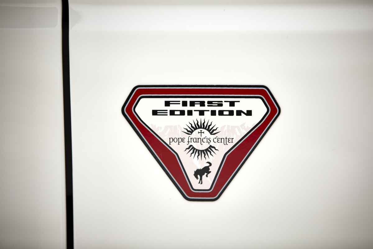 2021 Pope Francis Center First Edition Bronco