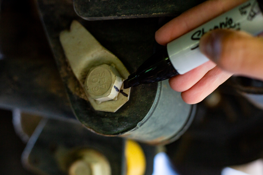 ford bronco mounting surface bolt