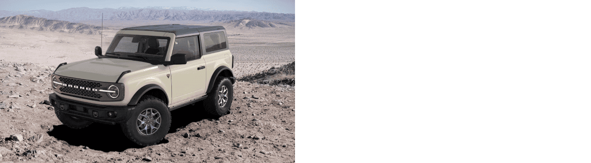 2025 Bronco Badlands 2-Door Engine Options