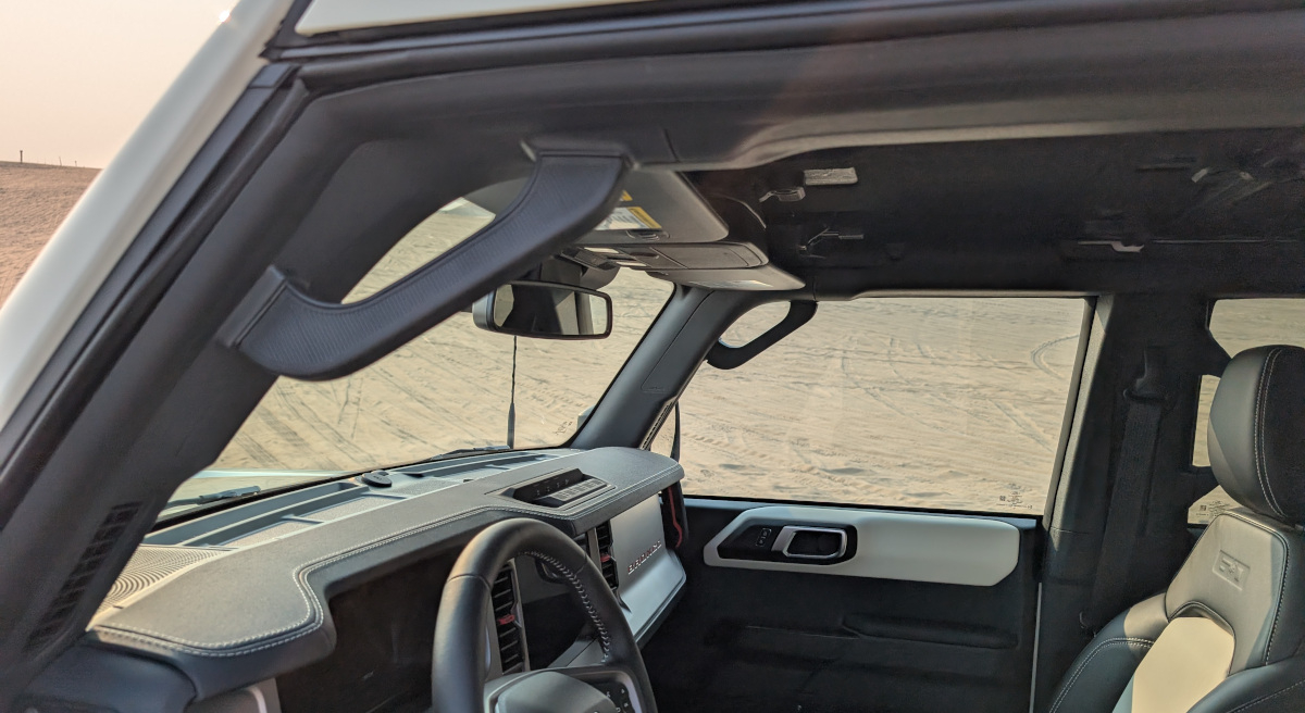 2026 Bronco A-Pillar Grab Handles