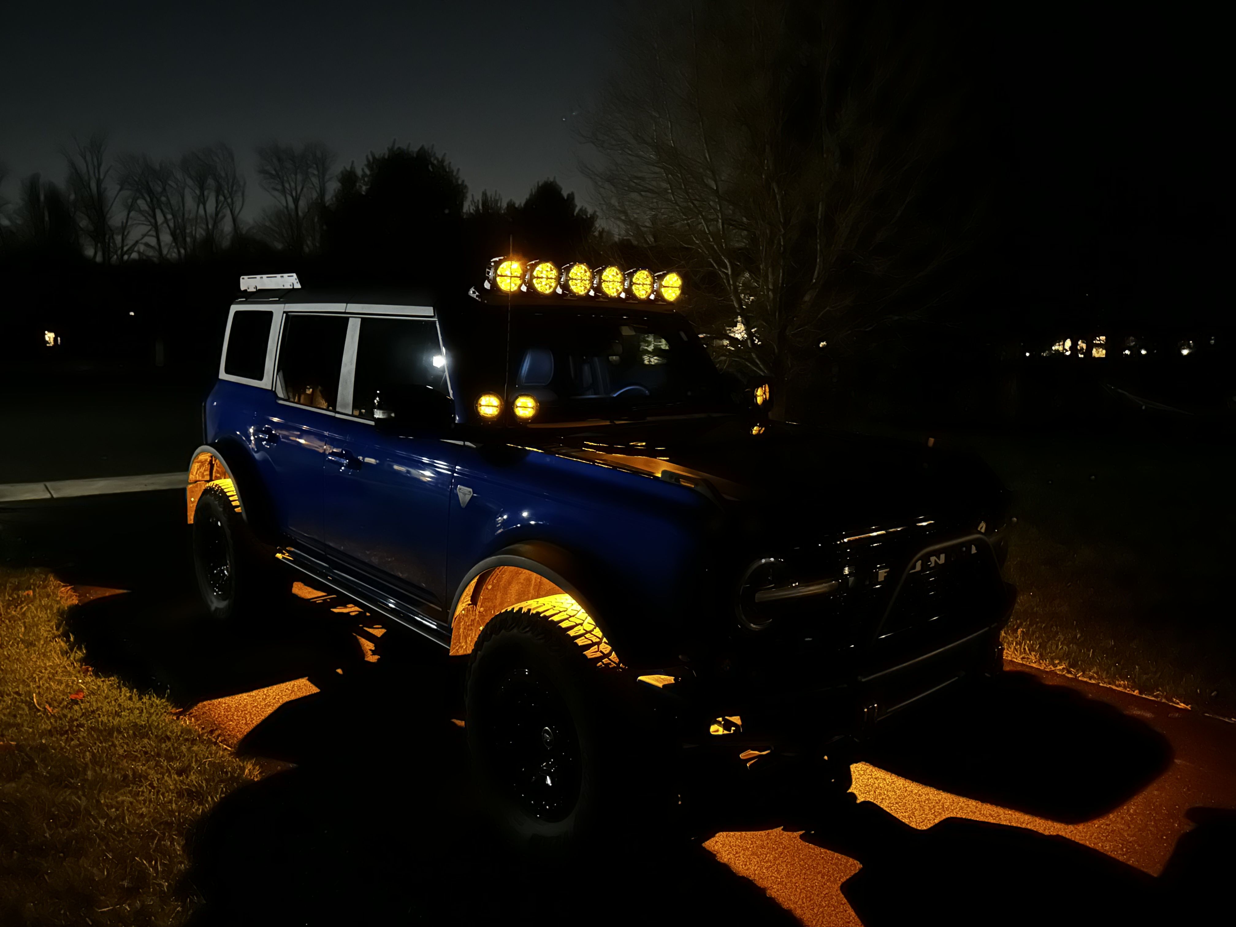 Light Bar Done Bronco Nation