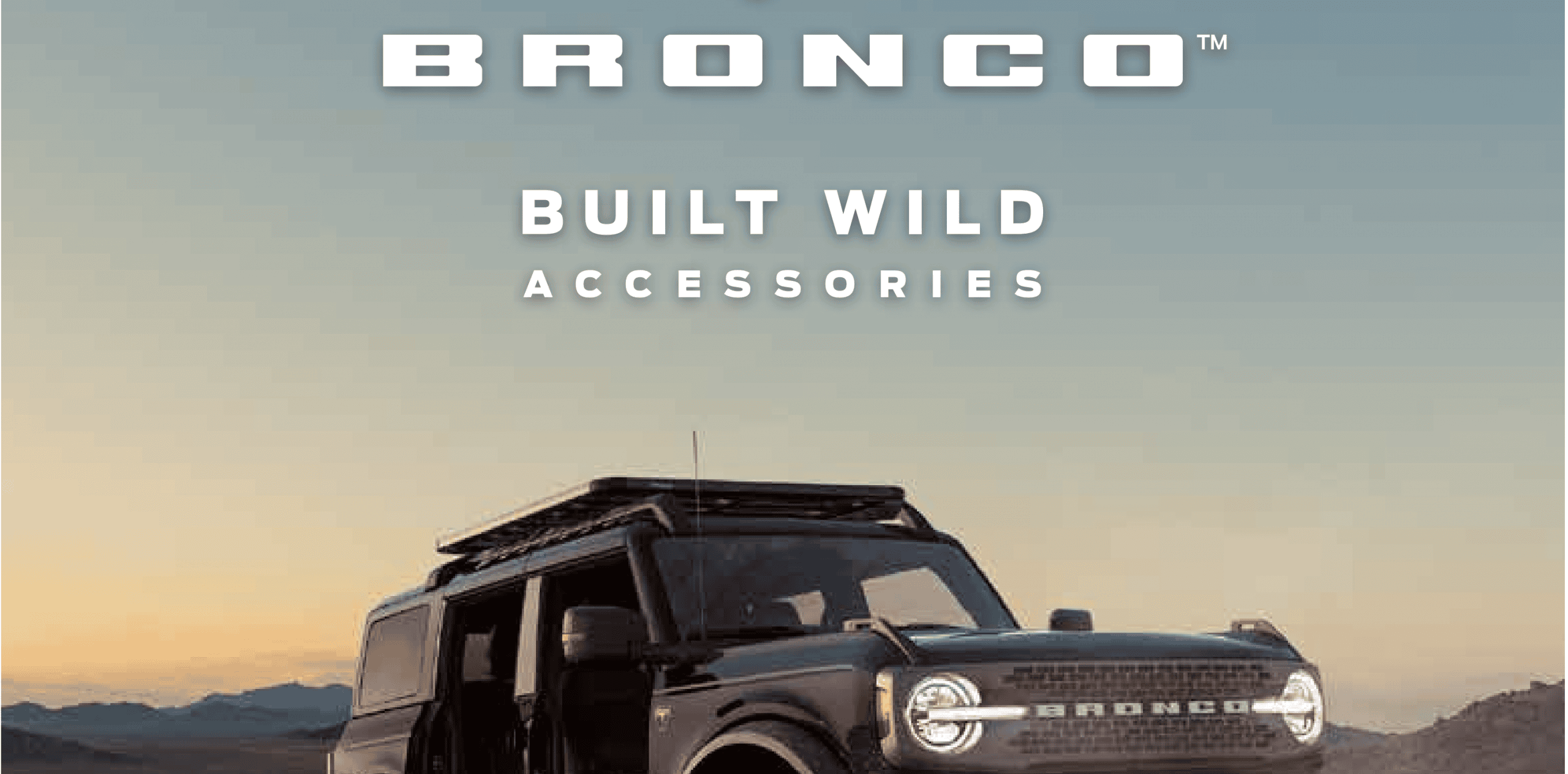 Ford Bronco Accessories List Includes Hundreds Of Items From Soft