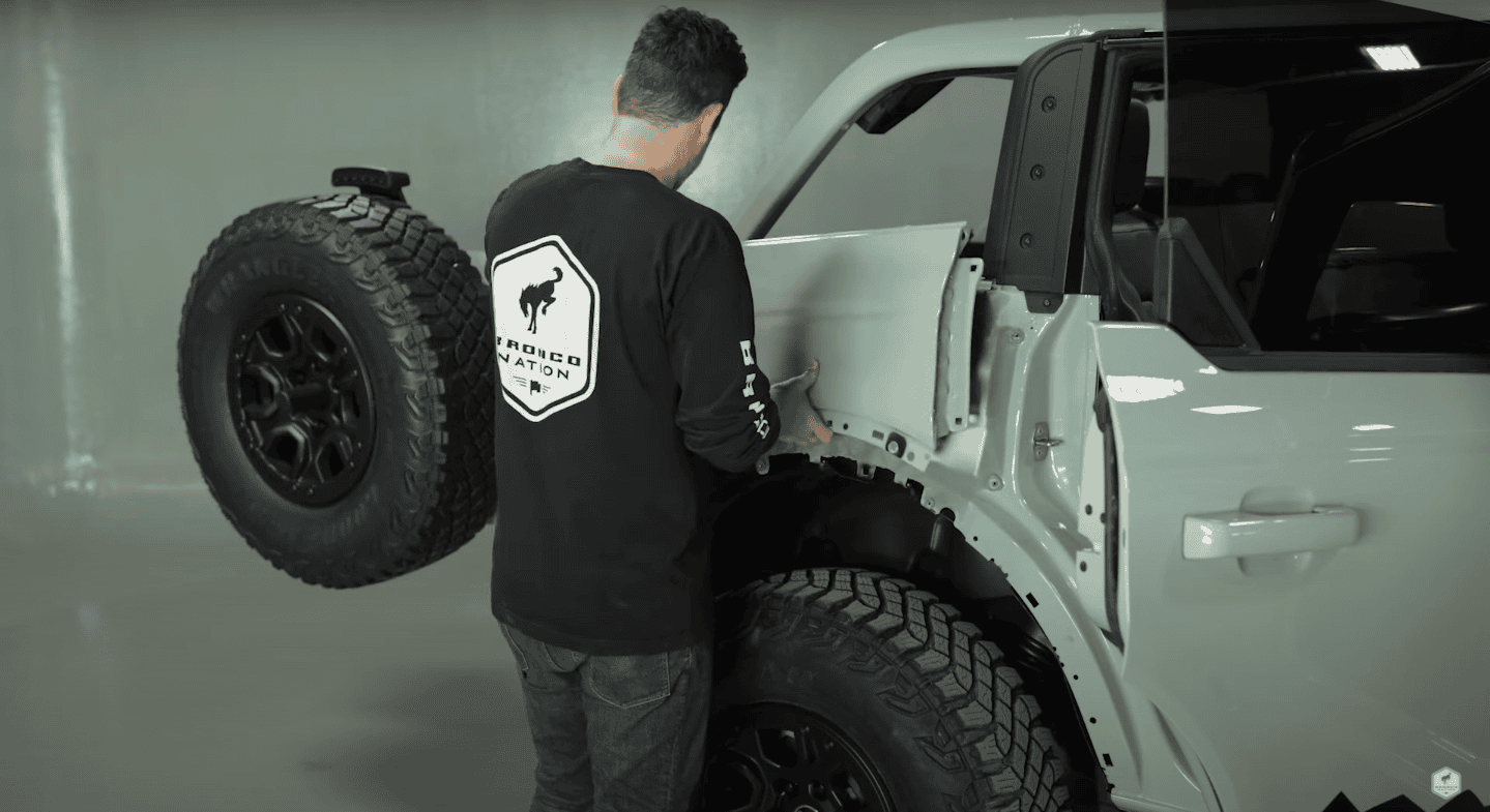 2021 Ford Bronco Rear Fender Removal Bronco Howto Bronco Nation
