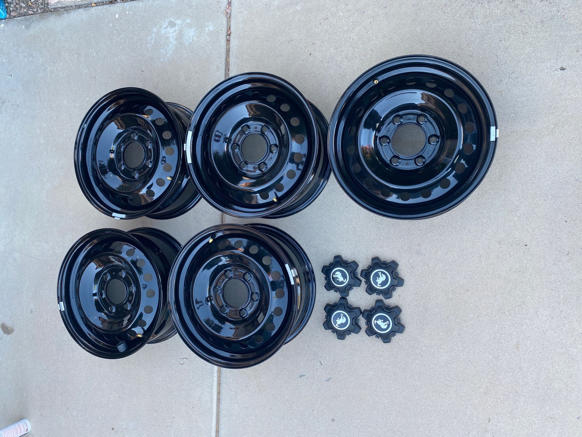 Black Diamond Steel Wheels for Sale! Bronco Nation