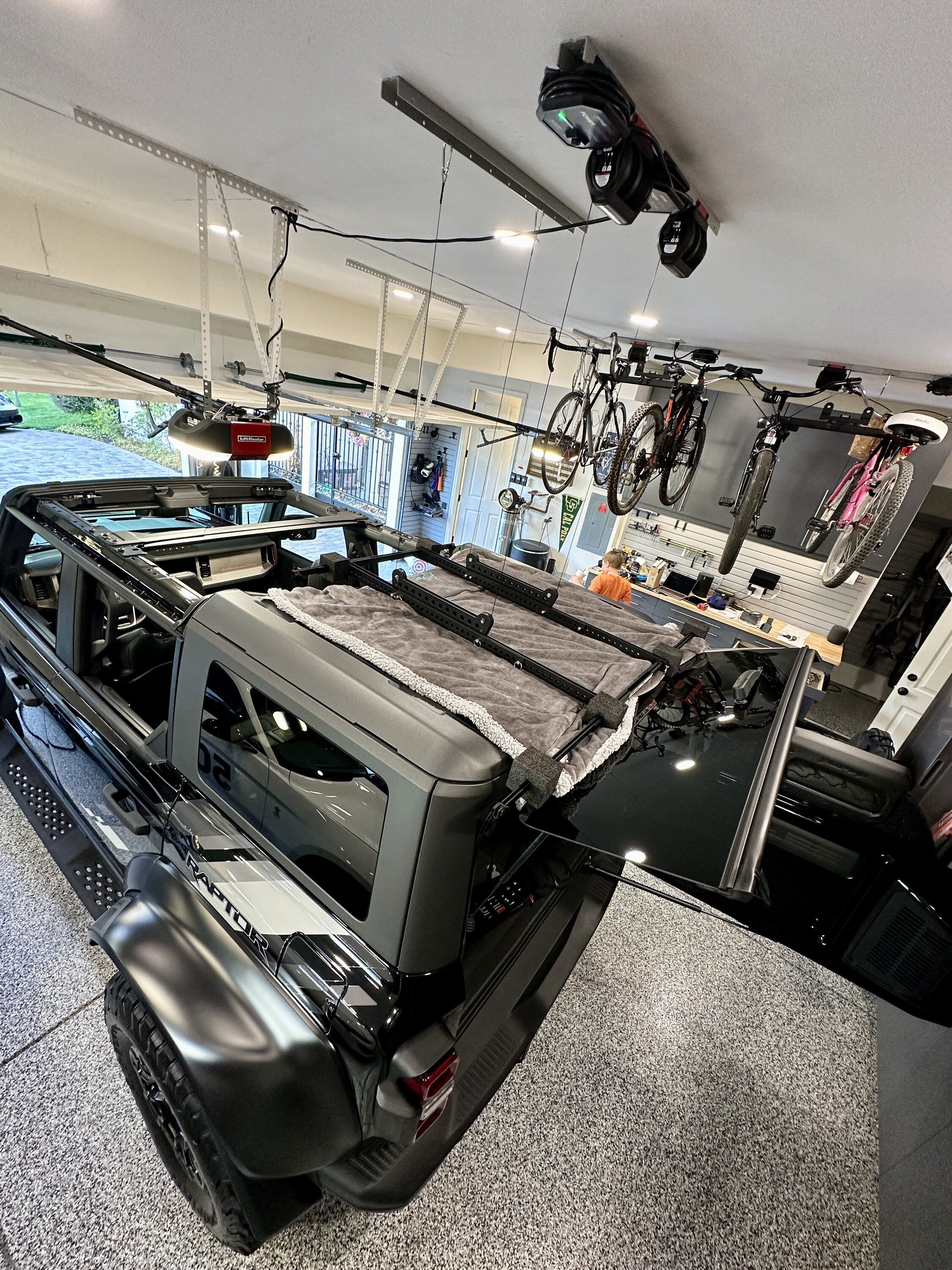 Smarter Home Bronco Hardtop roof lift ststem Bronco Nation
