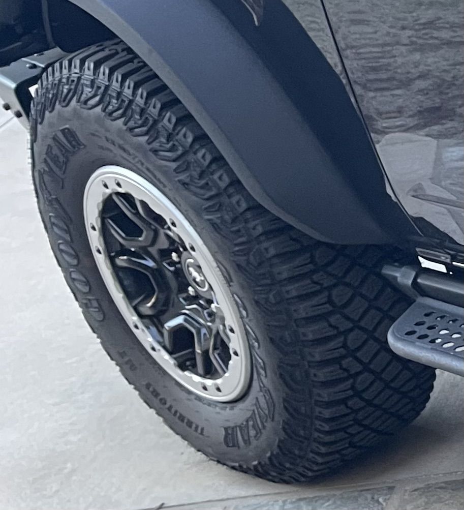 BRONCO 2022 BEAD LOCK RINGs 5 each Bronco Nation