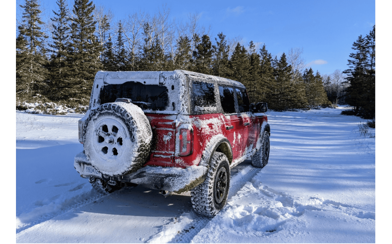 Winter Driving in the New 2021 Ford Bronco - Bronco Nation