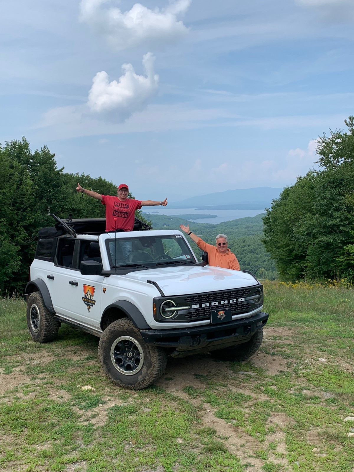 Blaise and Sara at Bronco Off-Roadeo NH