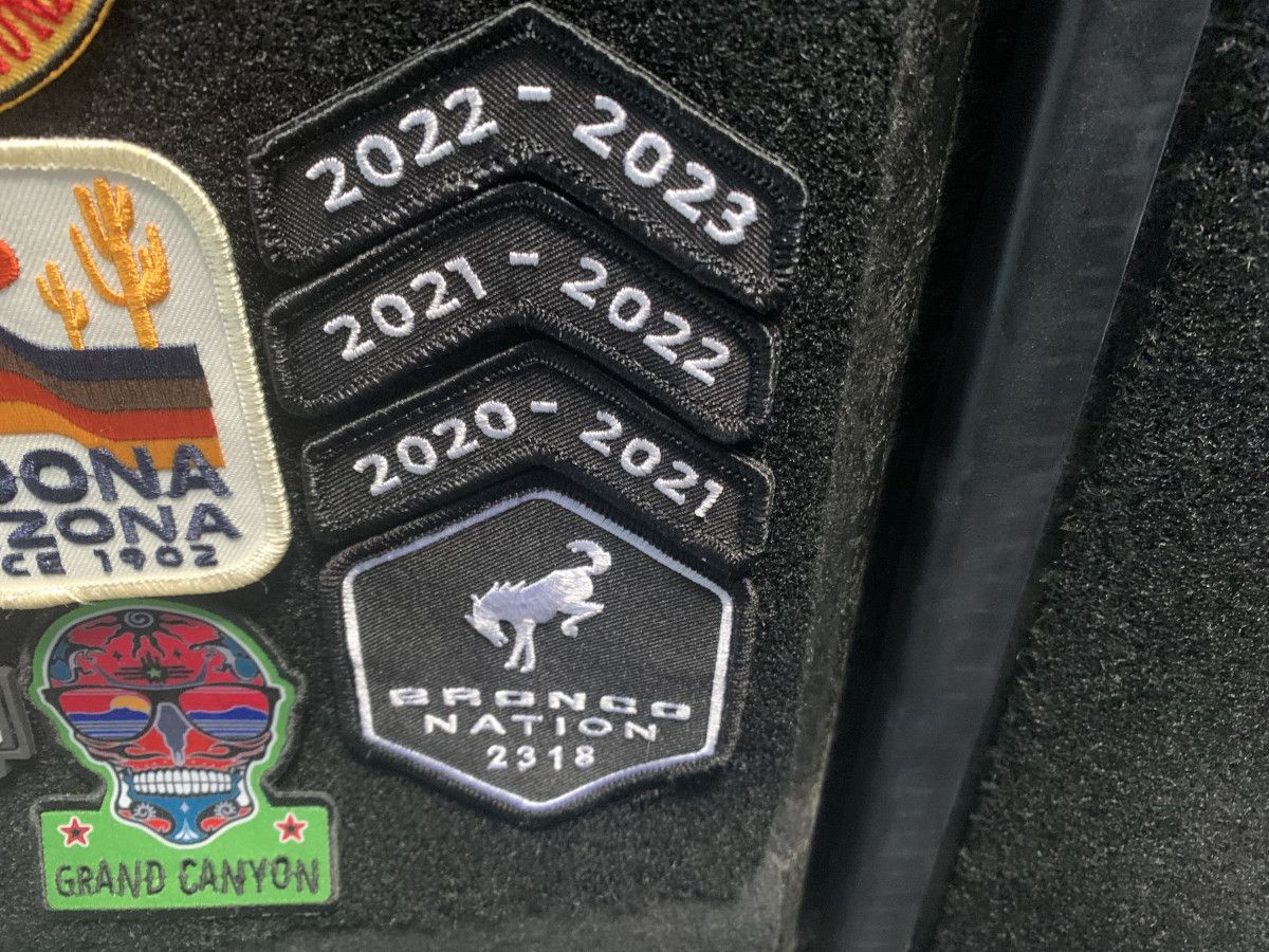 TK1215 Member Number and Rocker Stickers