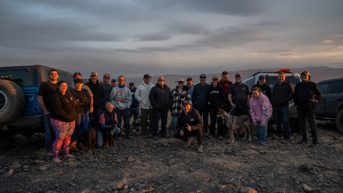 Bronco Nation at Bronco Knoll
