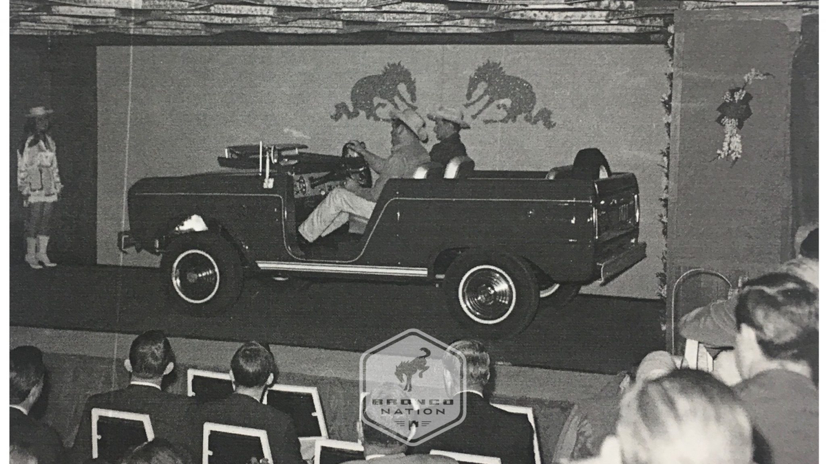 Bronco launch 1965