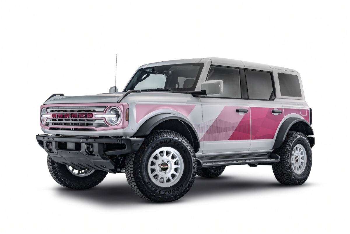 Desert Rising on Oxford White Bronco