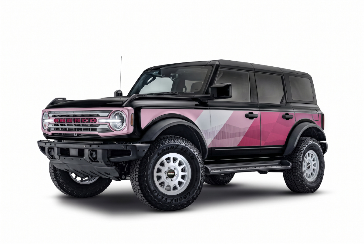 Desert Rising on Shadow Black Bronco