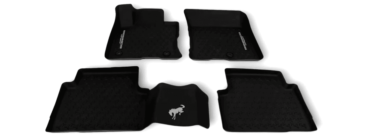 FORD - BRONCO SPORT FLOOR LINER 4PC SET FOR RUBBER FLOORING