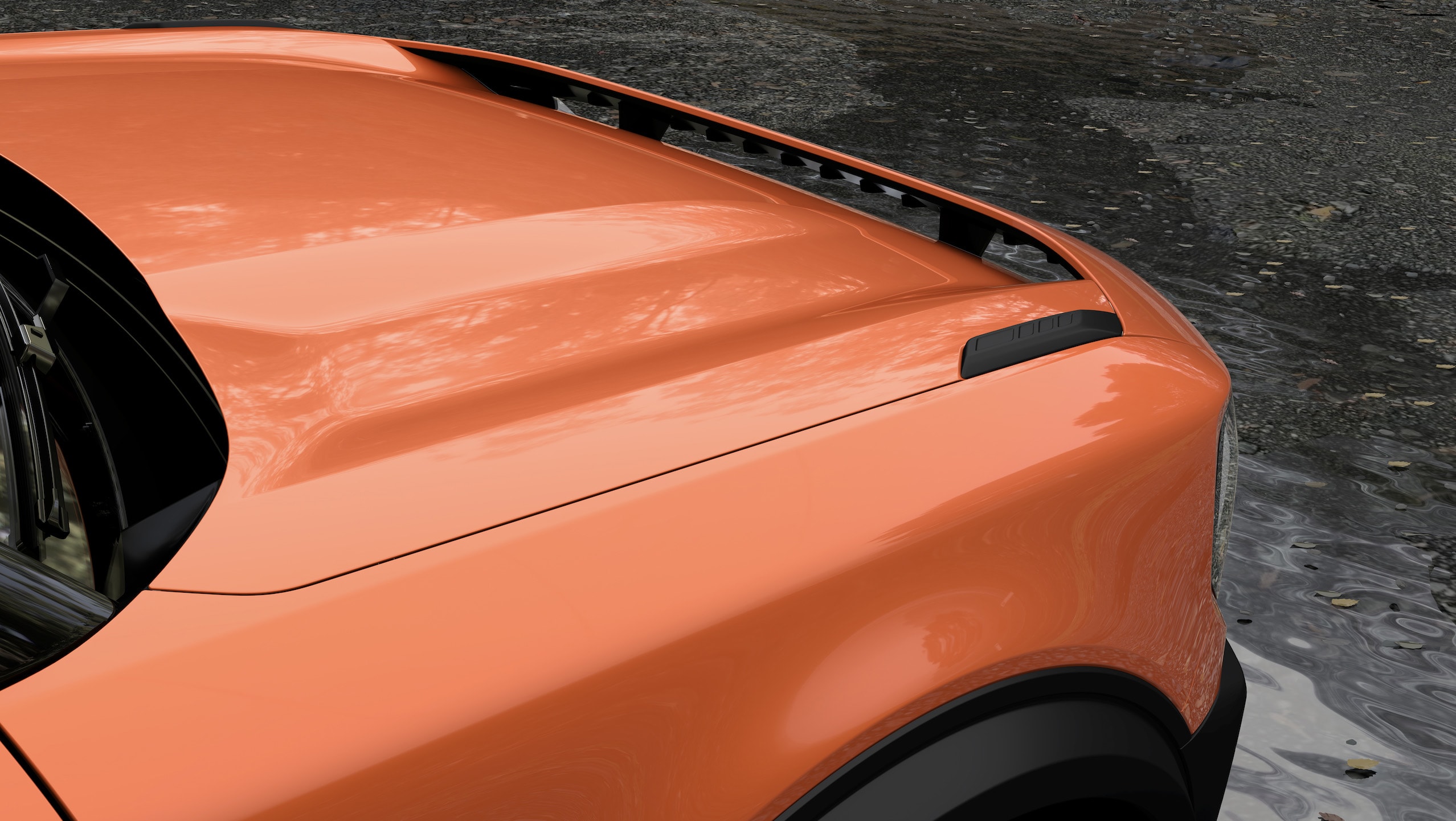 ford bronco ev hood design