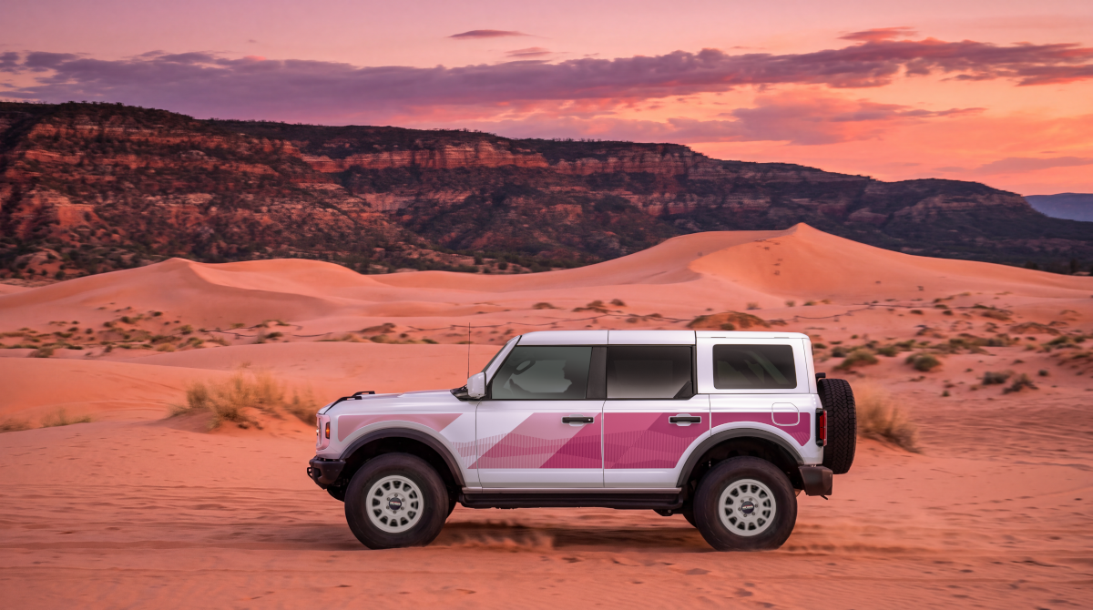 Ford Custom Garage Desert Rising Bronco Package