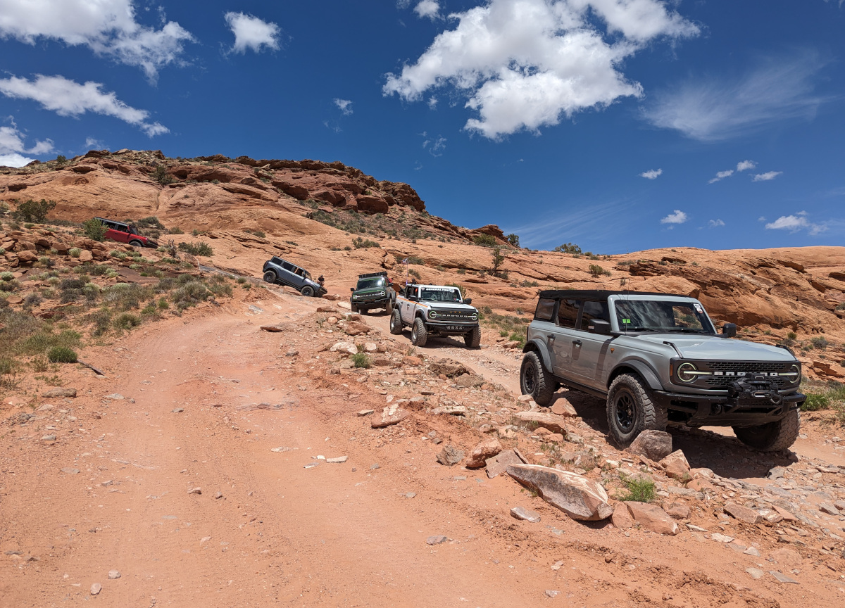 Trails for Ford Bronco in Moab