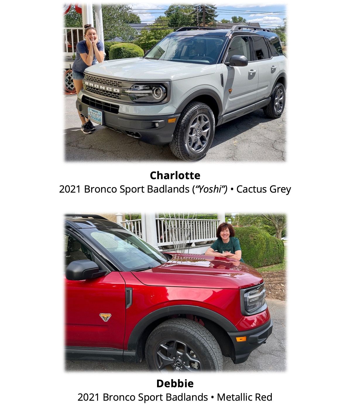 Mother-Daughter Bronco Sports