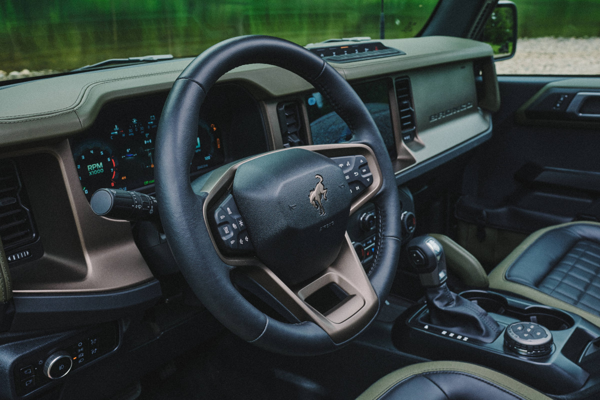 2027 Bronco Filson interior
