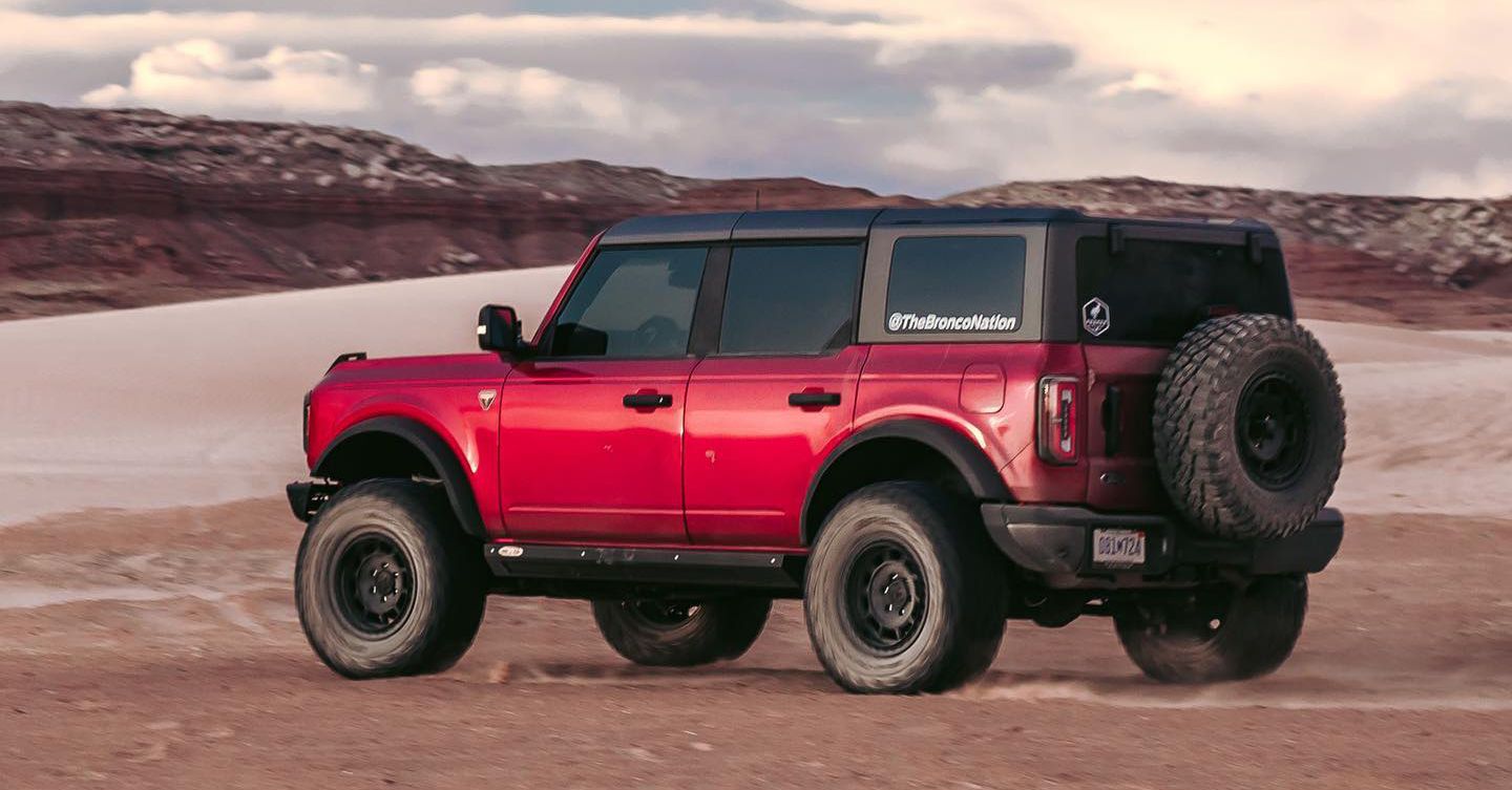 35 inch tires on Bronco