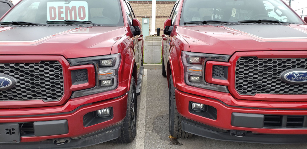 Ford Ruby Red vs Rapid Red